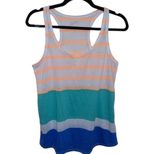 Arizona Jean Co Multicolor Striped Tank Top 🌈